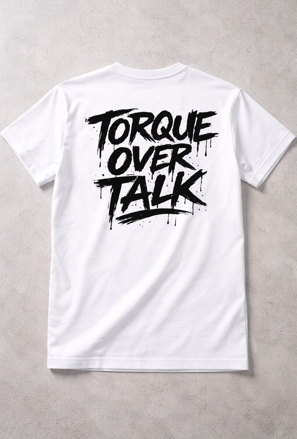 torque over talk t-shirt
