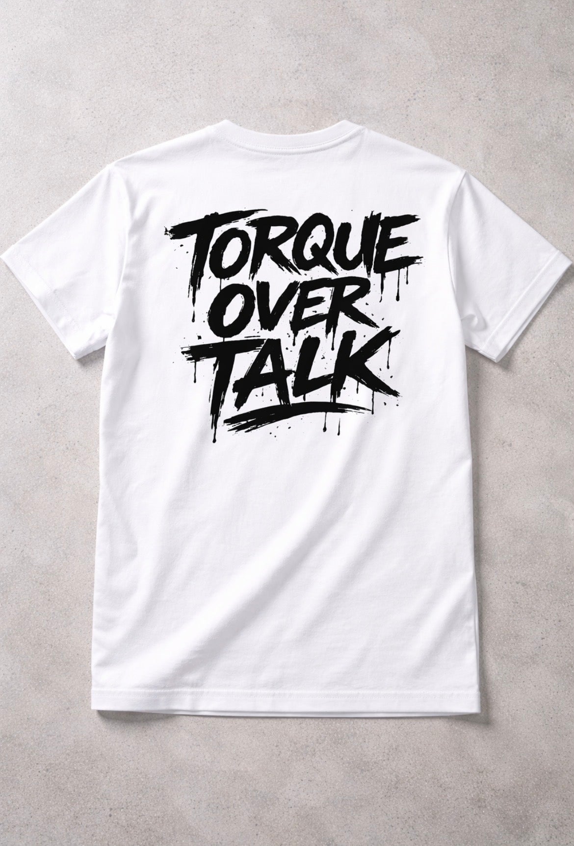 torque over talk t-shirt