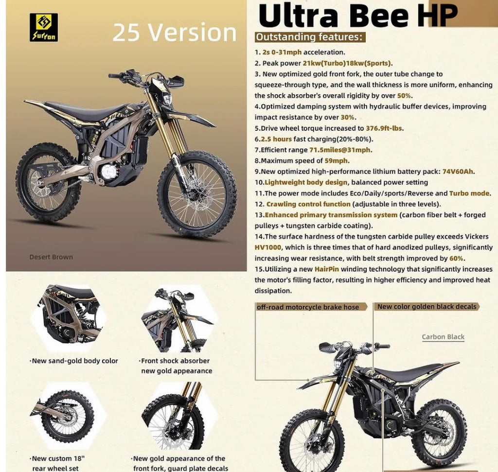 2025 surron ultra bee