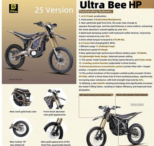 2025 surron ultra bee