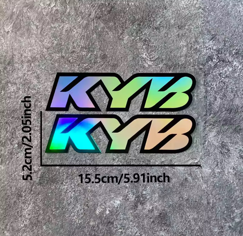 Kyb fork decals