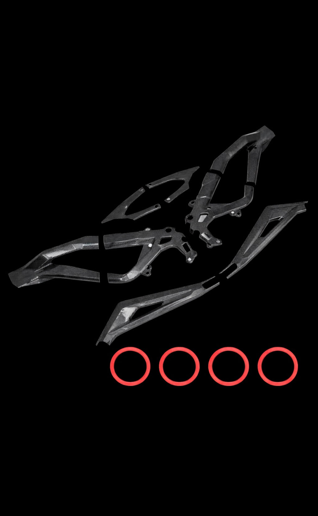 Surron lbx frame gaurds