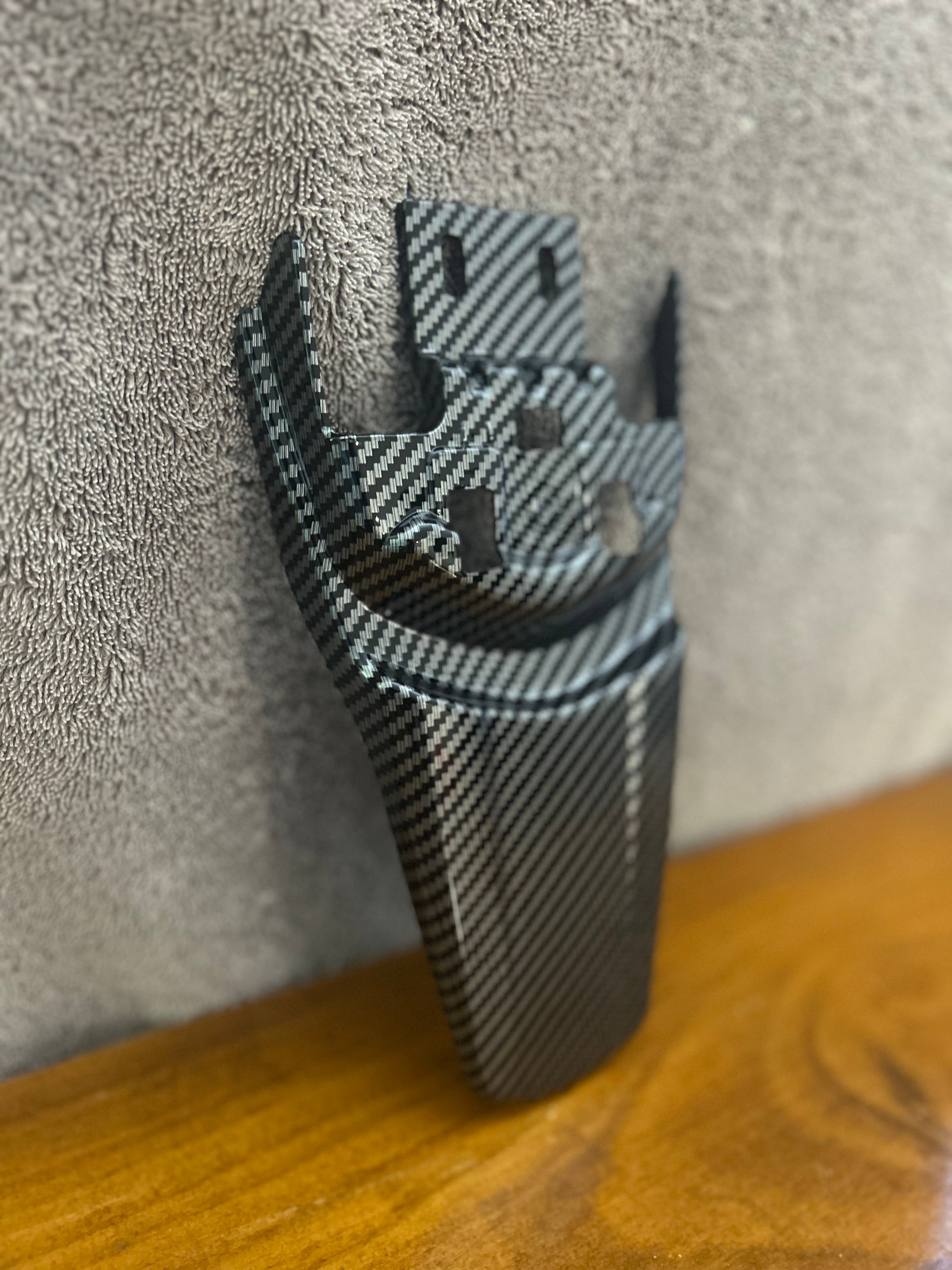 Surron carbon fibre rear seat mudguard