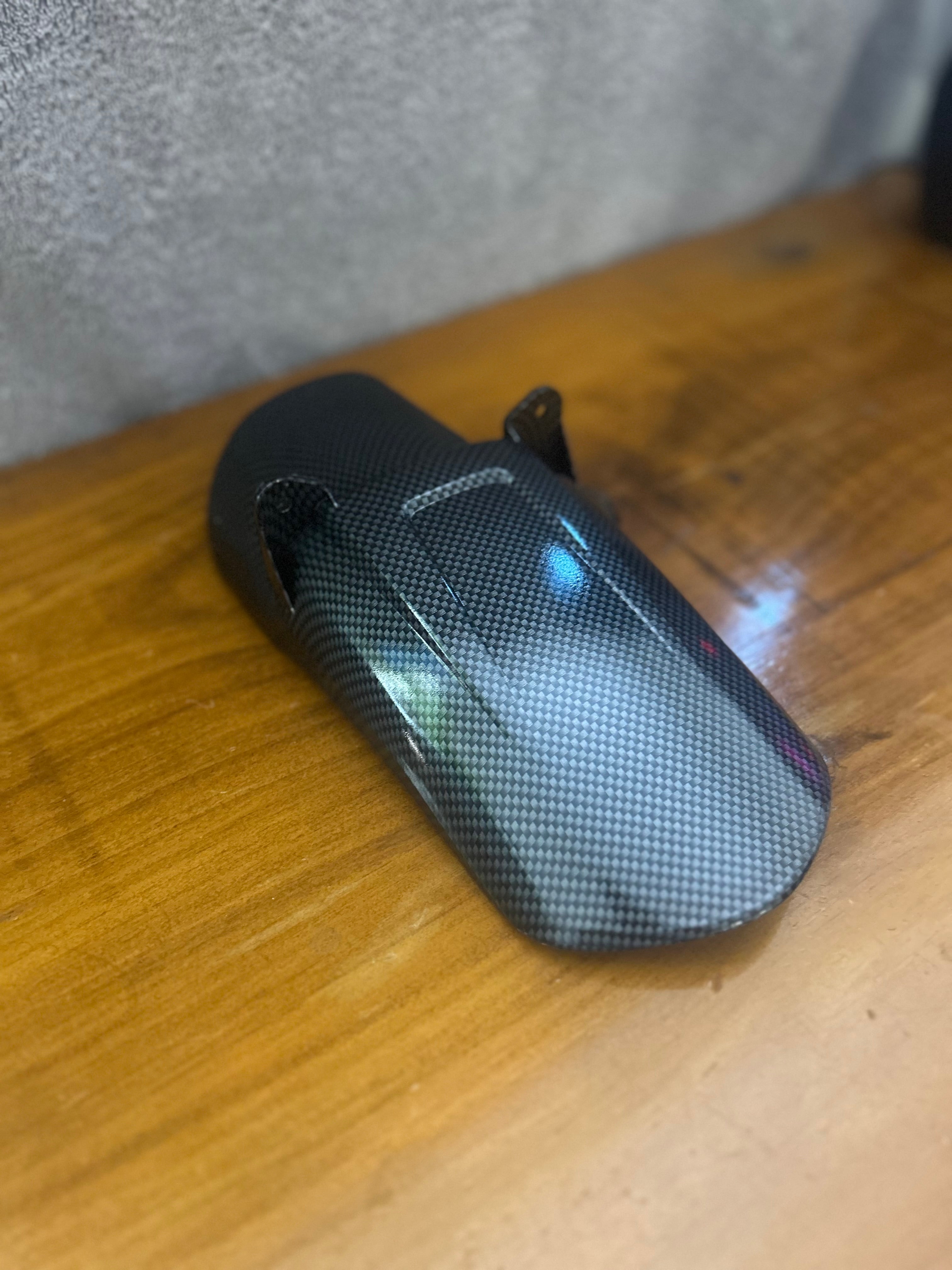 Surron carbon fibre rear mudguard