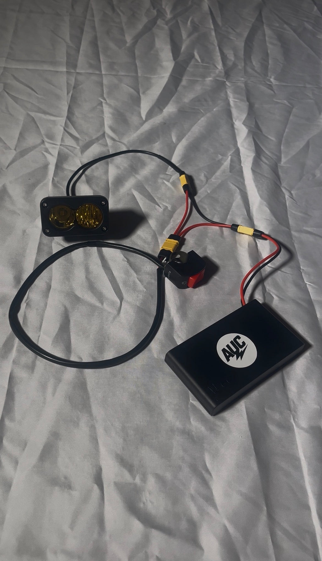 Battery powered Baja light