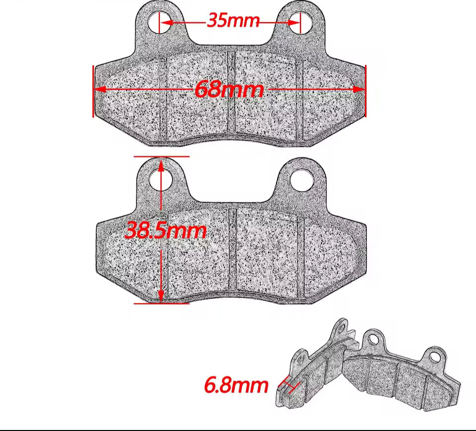 Surron ultra bee brake pads