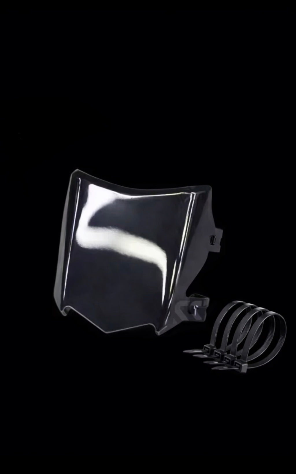 Glossy moto cutz plate