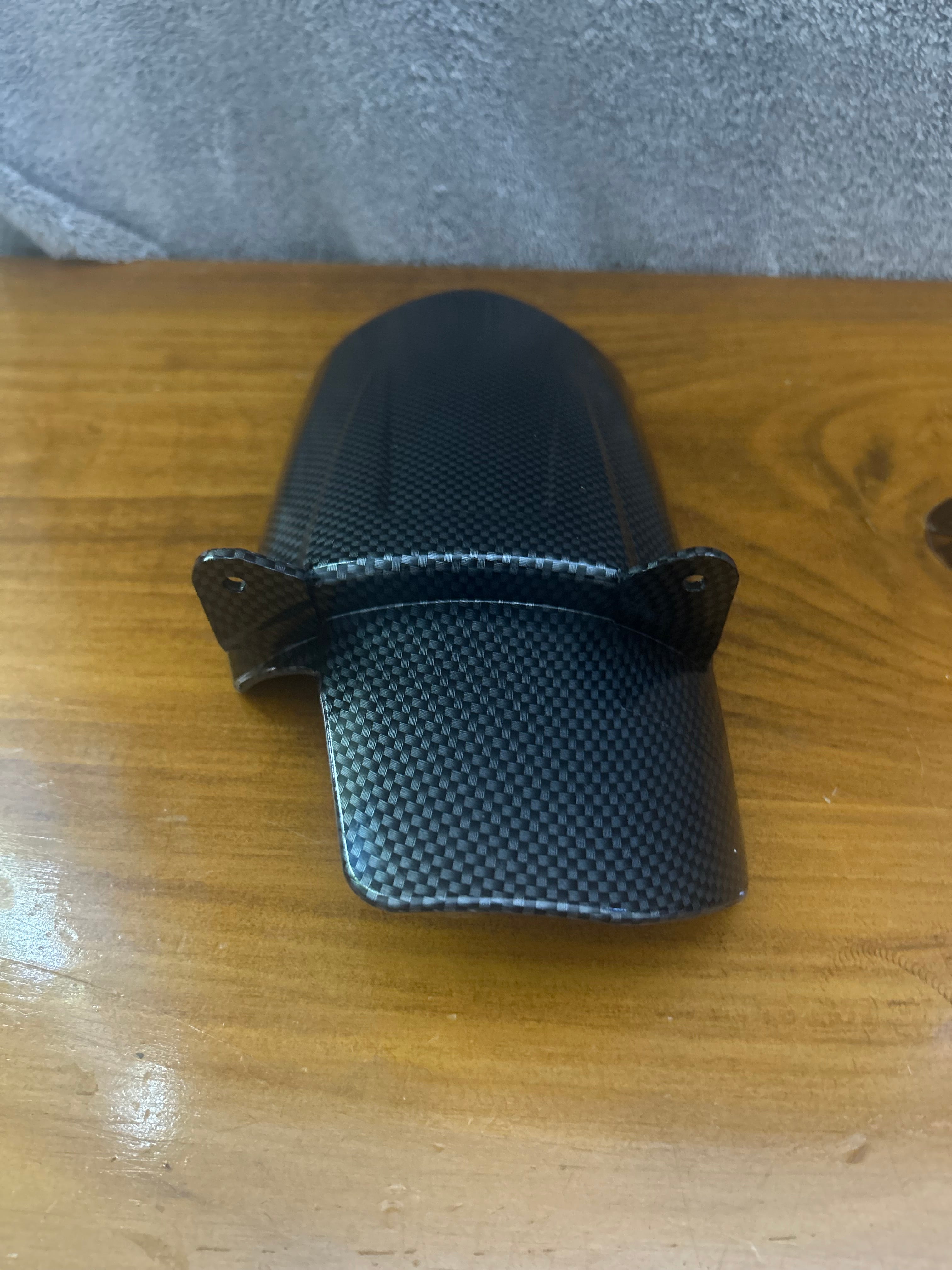 Surron carbon fibre rear mudguard